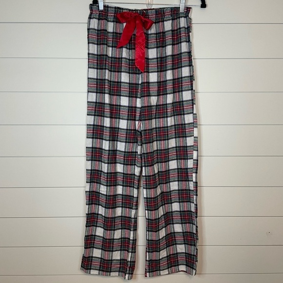 KayAnna Other - White Plaid Classic Christmas Flannel